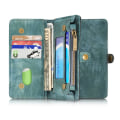 Miniatyrbillede 3 af 11: CASEME iPhone 7/8 Plus Retro Split läder plånboksfodral Blue