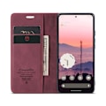 Miniatyrbillede 5 af 7: CASEME Til Google Pixel 9 Pro / Pixel 9 Etui Stativ Telefon Cover Red