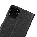 Miniatyrbild 9 av 11: iPhone 11 Plånboksfodral / Fodral Läder - Svart Svart