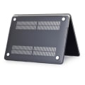 Miniatyrbillede 5 af 5: Macbook Pro 13" (2020) A2251 A2289 Beskyttelsesskal foran og bagpå - sort Black