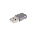 Miniatyrbild 4 av 5: USB-A till USB-C adapter Svart