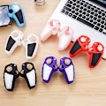 Miniatyrbillede 6 af 11: Playstation 5 / PS5 Silikone Skin Cover Case Anti-Slip Protection + Joystick Caps - Lyserød Pink