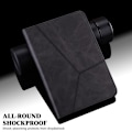 Miniatyrbillede 11 af 11: Til iPad 10.2 (2021)/(2020)/(2019) Almindeligt PU-læder tabletcover Black