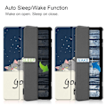 Pikkukuva 10 / 11: Nokia T21 Trifold Stand Sleep Wake Tablet Cover Case - Cat Multicolor