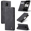 Miniatyrbillede 1 af 11: CASEME Retro tegnebog taske til Xiaomi Redmi Note 9 Pro Black