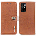 Pikkukuva 1 / 10: KHAZNEH lompakkoteline Xiaomi Redmi 10: lle - ruskea Brown