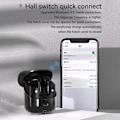 Miniatyrbillede 4 af 10: Bluetooth trådløse hovedtelefoner 4 stk! støjreducerende headset - Sort Black