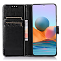 Pikkukuva 2 / 6: Xiaomi Redmi 10C Crazy Horse Texture -puhelinkotelolle Black