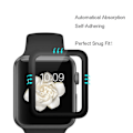 Miniatyrbillede 3 af 5: HAT PRINCE Tempered Glass Apple Watch Series 2/1 42mm 3D Curved Transparent
