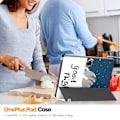 Miniatyrbilde 9 av 10: Trefoldet Stativ Tablettdeksel for OnePlus Pad - Katt Multicolor
