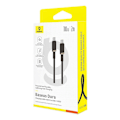 Pikkukuva 4 / 9: BASEUS Dura Series PD 100 W latauskaapeli Pikalataus USB-C - USB-C 2m Black