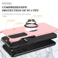 Miniatyrbillede 4 af 7: Samsung Galaxy S23+ Fingerring Kickstand Hybrid Taske - Lyserød Pink