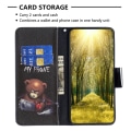 Pikkukuva 3 / 5: Samsung Galaxy S24+ Lompakkotelineen kotelo Kuviollinen puhelimen kansi Multicolor