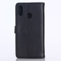Miniatyrbillede 2 af 5: Retro tegnebog stativetui til Huawei P20 Lite - Sort Black