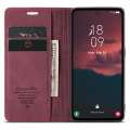 Miniatyrbild 4 av 7: CASEME Plånboksfodral Samsung Galaxy A54 5G - VinRöd Röd
