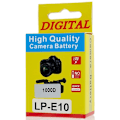 Miniatyrbillede 2 af 5: Til CANON 1000D 1100D 1200D 1300D 1500D 3000D kamerabatteri Black