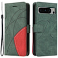 Pikkukuva 1 / 9: Google Pixel 8 Pro KT Series-1 Kahden Värin Kotelo Remmillä Green