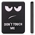 Miniatyrbild 5 av 9: Fodral till Kobo Clara 2E läsplatta - Don't Touch Me Svart
