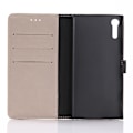 Miniatyrbillede 3 af 4: Retro tegnebog stativetui til Sony Xperia XZ - Beige Beige