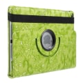 Miniatyrbild 4 av 9: Fodral iPad (2017/2018) / iPad Air, 360 rotation Blommor - Grön Grön