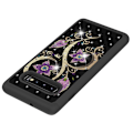 Pikkukuva 3 / 5: Samsung Galaxy S10+ Pattern PC TPU Phone Shell - Vivid Flower Black