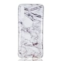 Pikkukuva 1 / 5: Marble Pattern IMD TPU Soft Back Case for Samsung Galaxy A70 - Style H Black