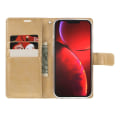 Miniatyrbillede 3 af 11: MERCURY GOOSPERY Blue Moon Wallet Case iPhone 13 Mini - Gold Gold