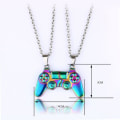 Miniatyrbild 1 av 3: Magnetisk Game Controller Handkontroll Halsband Par Present - Olja Lila