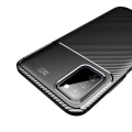 Miniatyrbillede 5 af 5: Carbon Fiber Texture TPU Casing Samsung Galaxy A03s - Black Black
