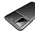Pikkukuva 5 / 5: Carbon Fiber Texture TPU Casing Samsung Galaxy A03s - Black Black