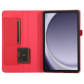 Miniatyrbillede 2 af 6: Samsung Galaxy Tab A9+ Tabletetui Dækstofstruktur Red