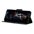 Miniatyrbillede 3 af 7: Crazy Horse Wallet Stand Case for Google Pixel 5a - Black Black