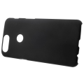 Miniatyrbillede 2 af 4: Gummieret Hard PC Mobiletui til OnePlus 5T - Sort Black