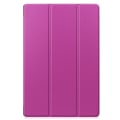 Miniatyrbillede 2 af 9: Tri-fold Stand Smart Case for Samsung Galaxy Tab S7 Plus / S8 Plus - Purple Purple