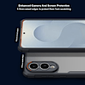 Miniatyrbillede 5 af 7: XUNDD bagcover til Samsung Galaxy S25 Edge akryl+TPU telefonetui Transparent