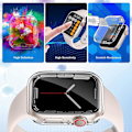 Miniatyrbillede 2 af 7: Apple Watch Series 7 41mm Protection Soft TPU Smart Watch Case Cover Transparent