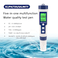 Miniatyrbillede 5 af 11: 5-i-1 test for vandkvalitet EC Ph TDS Temperatur Salinitet Grey