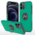 Miniatyrbillede 1 af 7: iPhone 14 Pro Fingerring Kickstand Hybrid Taske - Grøn Green