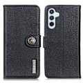 Miniatyrbillede 1 af 8: KHAZNEH Vintage Pung Taske til Samsung Galaxy A05s Black