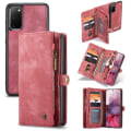 Pikkukuva 1 / 10: Samsung Galaxy S20 CASEME Irrotettava 2-in-1 kotelo - Punainen Red