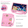 Miniatyrbillede 2 af 7: Apple iPad 10.2 2021 2020 2019 Stødsikker EVA-skumstativskal - Lyserød Pink