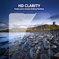 Miniatyrbilde 6 av 6: ENKAY 2stk herdet glass skjermbeskyttere til iPhone 16e Transparent Transparent