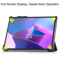 Pikkukuva 2 / 11: Lenovo Tab P11 Pro Gen 2 kolminkertainen jalustan tablettikotelo - musta Black