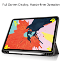 Miniatyrbillede 5 af 8: Apple iPad Air (2020) (2022) Trifoldet stativ-tabletetui - Grå Grey