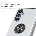 Miniatyrbilde 4 av 7: Samsung Galaxy S24+ Finger Ring Stativ Hybrid Deksel Silver