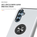 Miniatyrbillede 4 af 7: Samsung Galaxy S24+ Fingerring Kickstand Hybrid Taske Silver