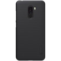 Miniatyrbillede 1 af 5: NILLKIN Super Frosted Shield Hårdt Plastiketui til Xiaomi Pocophone F1 - Sort Black