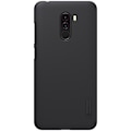Pikkukuva 1 / 5: NILLKIN Super Frosted Shield kova muovikotelo Xiaomi Pocophone F1: lle - musta Black