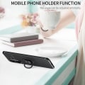 Pikkukuva 8 / 11: Xiaomi Redmi 13C Hybrid Shell Finger Ring -metallilevylle Black