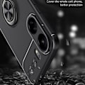 Pikkukuva 2 / 11: Xiaomi Redmi 13C Hybrid Shell Finger Ring -metallilevylle Black